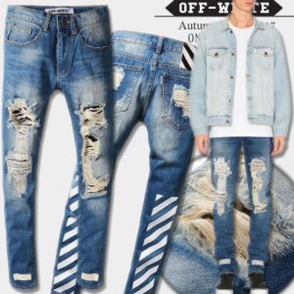 注目のアイテム オフホワイト OFF-WHITE 2026秋冬季超人気デニムパンツ味のある大人のデニム