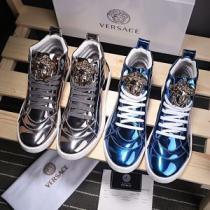 2026秋冬季超人気ハイトップシューズ 2色可選 超目玉 ヴェルサーチ VERSACE