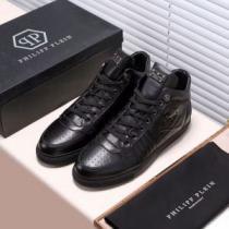 PHILIPP PLEIN 欧米韓流/雑誌 2026秋冬季超人気ハイトップシューズ 大絶賛！