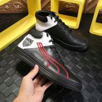 入手困難！フィリッププレイン2色可選 2025秋冬季超人気 ハイトップシューズ PHILIPP PLEIN