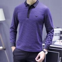 2026秋冬 抜群の雰囲気が作れる! アルマーニ ARMANI 2色可選 長袖Tシャツ