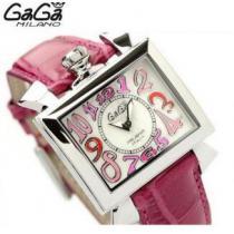 アラビア数字　ガガミラノ GaGa MILANO ナポレオーネ40MM  6031.2　腕時計　角形クオーツモデル.162.