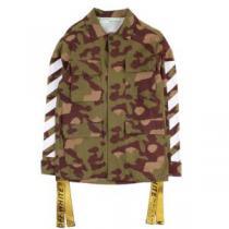 カップルペアルック存在感のある2026秋冬季超人気厚手の生地 オフホワイト OFF-WHITE