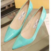 高評価　ジミーチュウ 靴 レディース　JIMMY CHOO　上質感も抜群　ハイヒールヒール高さ6CMパンプス