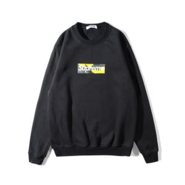シュプリーム SUPREME 2色可選 定番無地パーカー 2026秋冬季超人気プルオーバーパーカー