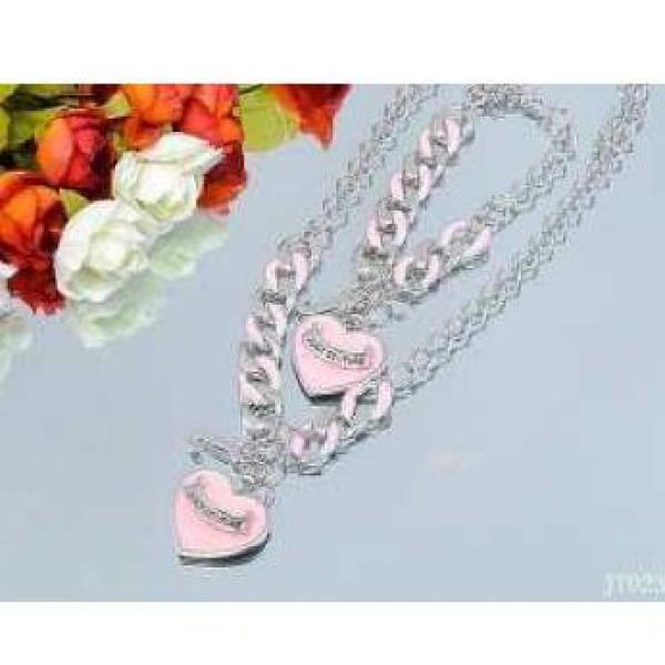 高級感のJUICY COUTURE ジューシークチュール　上品なネックレス、ブレスレット2点セット　アクセサリーブランド 人気.218.