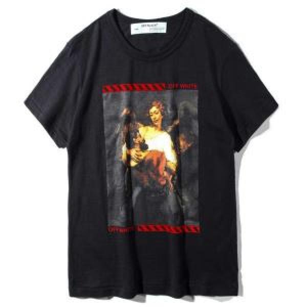 爆買い2026OFF-WHITE オフホワイト 半袖シンプル使い勝手抜群