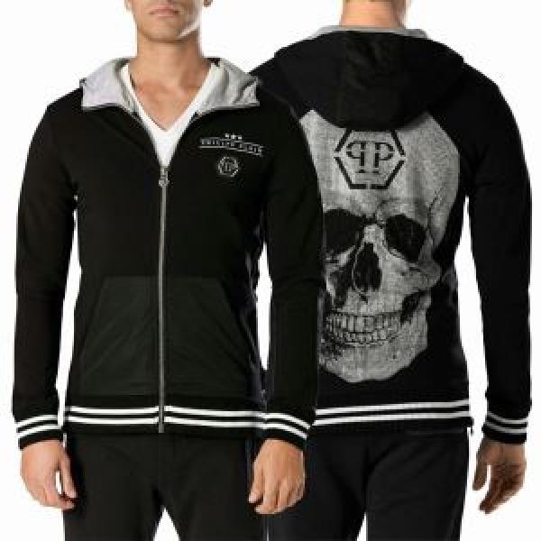 PHILIPP PLEIN スタイリッシュな印象プリントパーカ2025年モデル入荷 フィリッププレイン