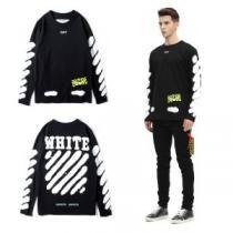 2色選択可プルオーバーパーカー◆モデル愛用◆ Off-White オフホワイト2026秋冬季超人気