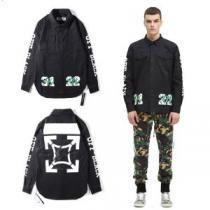 超人気美品◆Off-White オフホワイト2026秋冬季超人気 ダスター コート