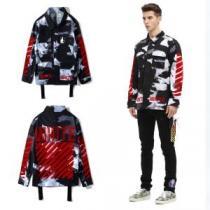 上質 大人気！2026秋冬季超人気 首胸ロゴ Off-White オフホワイト 満足できるコート