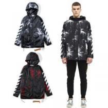 首胸ロゴ アウトドア系2026秋冬季超人気 2色可選 オフホワイト OFF-WHITE ダスター コート