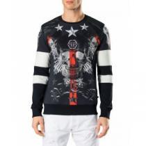 ムダな装飾を排したデザイン 2026秋冬季超人気 フィリッププレイン PHILIPP PLEIN プルオーバーパーカー2色可選