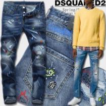 モデル大絶賛? ディースクエアード DSQUARED2 2026秋冬 ジーンズ スリムフィット