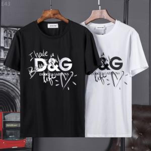 人気新品★超特価★ 2026春夏新作 半袖Tシャツ ドルチェ＆ガッバーナ Dolce&Gabbana 2色可選