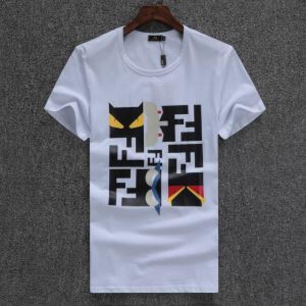 2026春夏新作 半袖Tシャツ フェンディ FENDI 2色可選 吸汗性に優れ 人気 ランキング