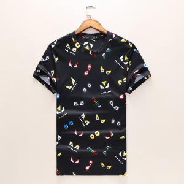 着回し度抜群 2色可選 半袖Tシャツ フェンディ FENDI 2026春夏新作 コスパ最高のプライス