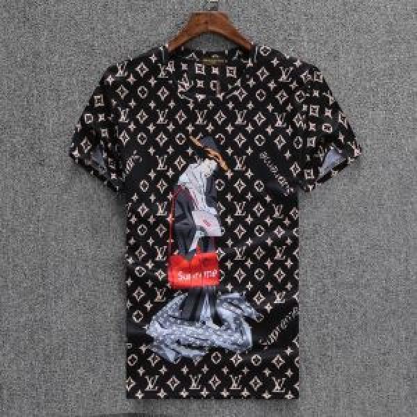 収縮性のある ルイ ヴィトン LOUIS VUITTON 3色可選 2025春夏新作 大人の個性を。半袖Tシャツ