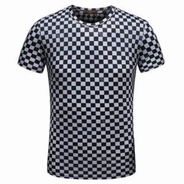 お洒落に魅せる 2026春夏新作 半袖Tシャツ ルイ ヴィトン LOUIS VUITTON 2色可選 お買い得品