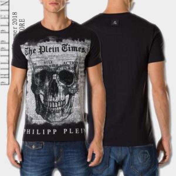 2026春夏新作 驚きの破格値人気 半袖Tシャツ フィリッププレイン PHILIPP PLEIN 2色可選 クールビズ