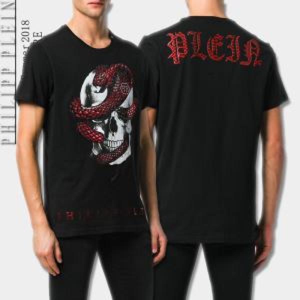 品質保証豊富な 2026春夏新作 半袖Tシャツ 2色可選 ドライ フィリッププレイン PHILIPP PLEIN