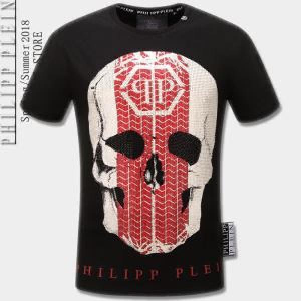 半袖Tシャツ 2色可選 フィリッププレイン PHILIPP PLEIN 超目玉 2026春夏新作 品質保証得価