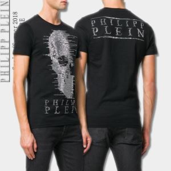 しわになりにくい 半袖Tシャツ 2色可選 フィリッププレイン PHILIPP PLEIN 2026春夏新作 全国無料格安