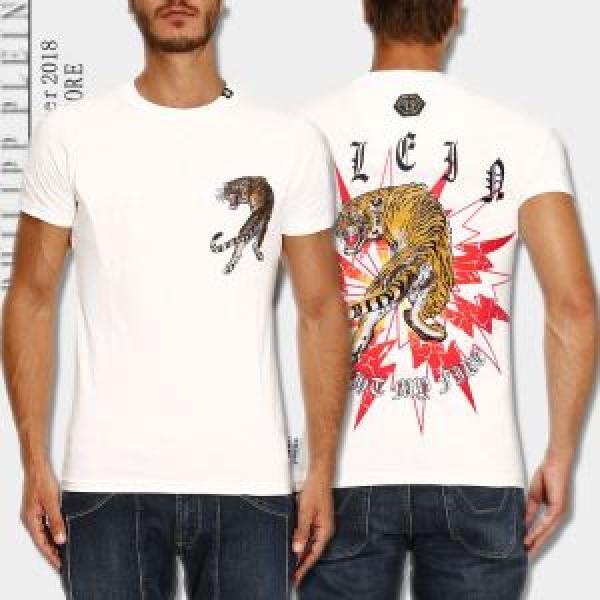 乾きやすい フィリッププレイン PHILIPP PLEIN 2026春夏新作 半袖Tシャツ 2色可選 人気セール格安