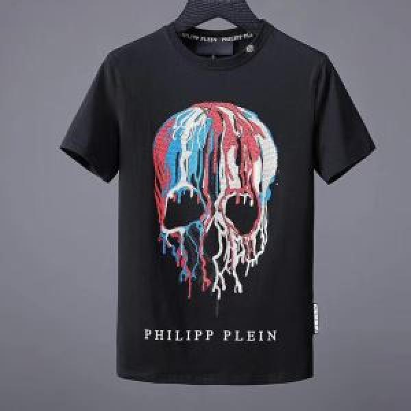 2026春夏新作 着心地満点 半袖Tシャツ 2色可選 フィリッププレイン PHILIPP PLEIN 赤字超特価安い