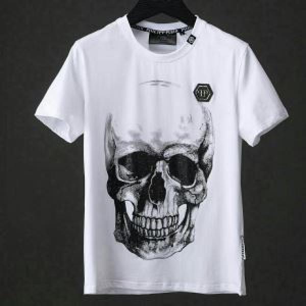 半袖Tシャツ 2色可選 フィリッププレイン PHILIPP PLEIN 通気性に優れた 2026春夏新作 赤字超特価得価