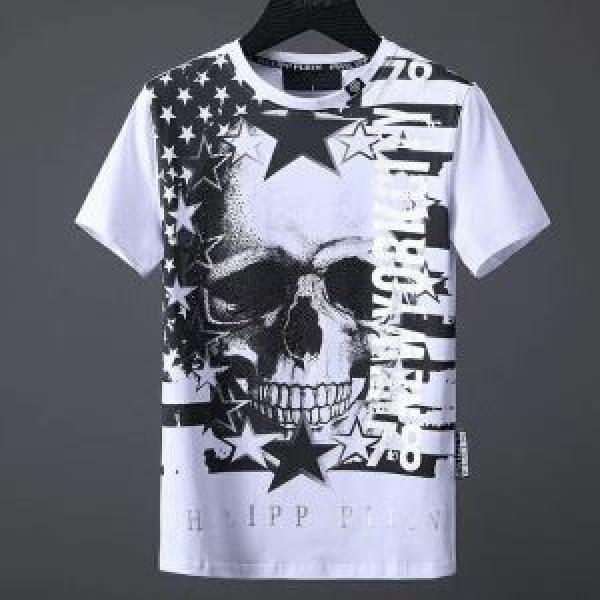 ラックスした雰囲気 2色可選 フィリッププレイン PHILIPP PLEIN 2026春夏新作 超激得高品質 半袖Tシャツ