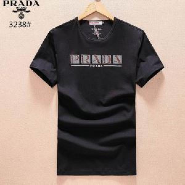 3色可選 プラダ PRADA 半袖Tシャツ 2026春夏新作 限定セール高品質 クールビズ