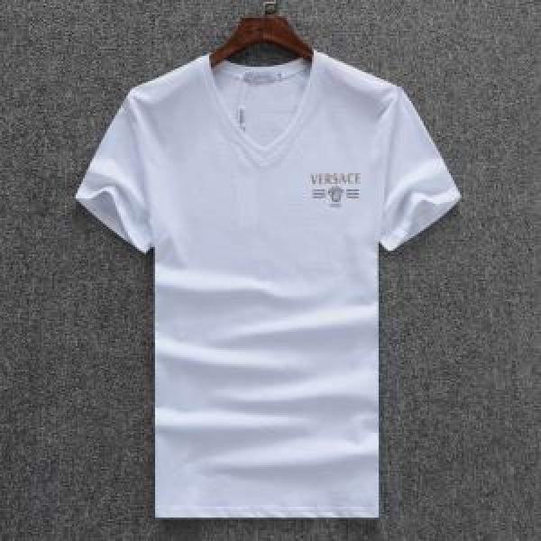 ヴェルサーチ VERSACE 3色可選 シンプル 2026春夏新作 半袖Tシャツ 超激得安い