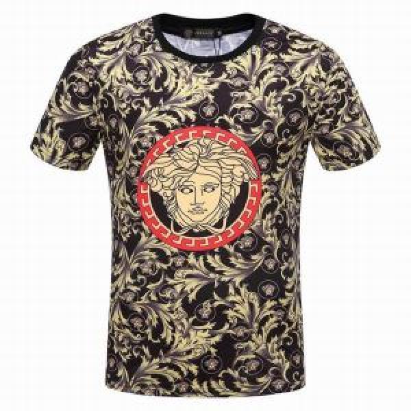 肌に馴染みやすい 2025春夏新作 ヴェルサーチ VERSACE 半袖Tシャツ 赤字超特価豊富な