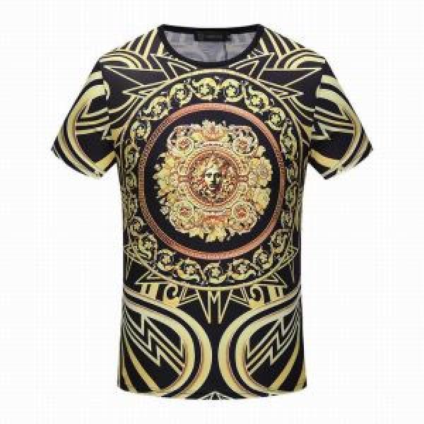爆買い大得価 優しいフィット感 半袖Tシャツ 2026春夏新作 ヴェルサーチ VERSACE