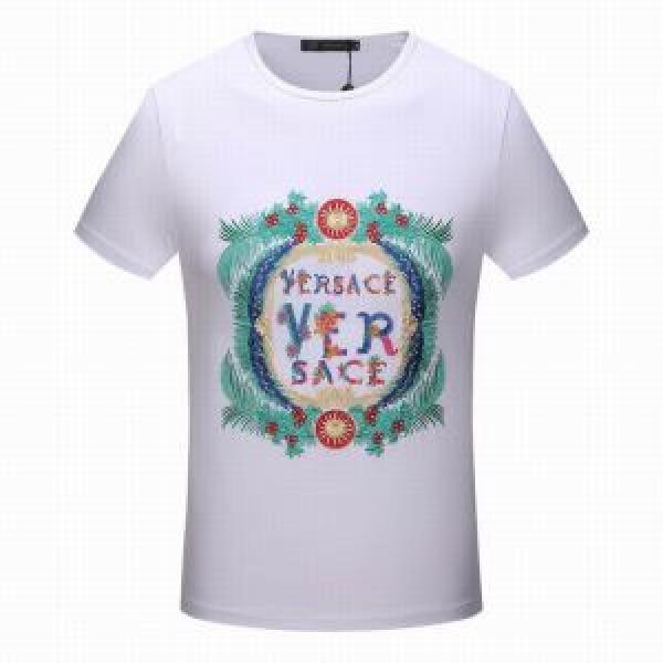 半袖Tシャツ ヴェルサーチ VERSACE 2色可選 収縮性のある 2025春夏新作 爆買いお得