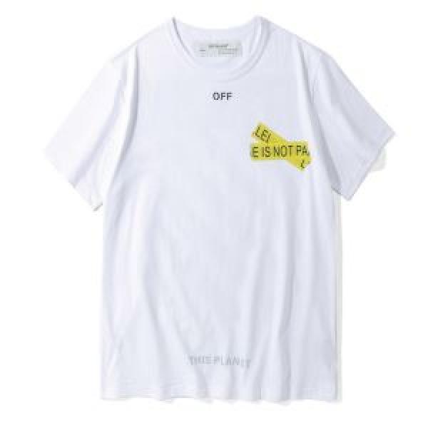 Off-White オフホワイト大人のおしゃれに 2色可選Tシャツ/半袖2026春夏新作