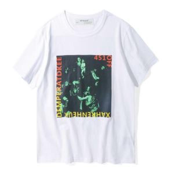 Tシャツ/半袖2026春夏新作 Off-White オフホワイト超人気美品◆2色可選
