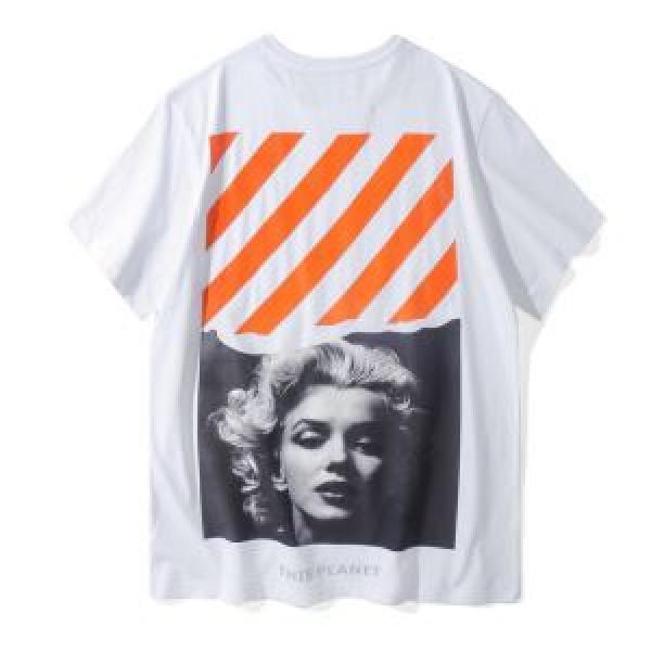 【激安】2026春夏新作2色可選 Off-White オフホワイト Tシャツ/半袖高級感演出