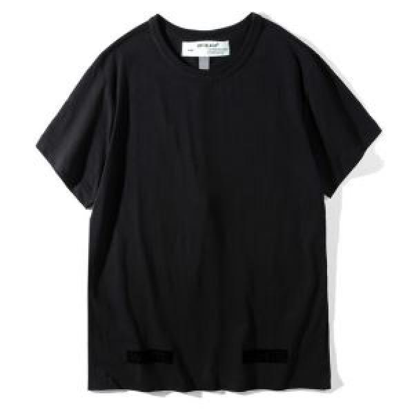 人気商品 Tシャツ/半袖2026春夏新作 Off-White オフホワイト首胸ロゴ
