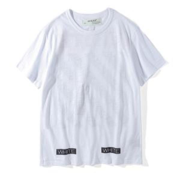 オフホワイト人気が爆発 2色可選Tシャツ/半袖2026春夏新作 Off-White