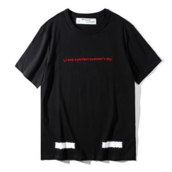 Tシャツ/半袖2026春夏新作 Off-White オフホワイト 抜群の雰囲気が作れる!3色可選