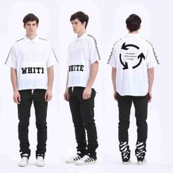 注目のアイテム 2026春夏新作Off-White オフホワイトTシャツ/半袖2色可選定番人気