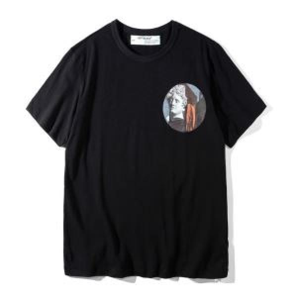 落ち着いた感覚 2026春夏新作Off-White オフホワイトTシャツ/半袖2色可選