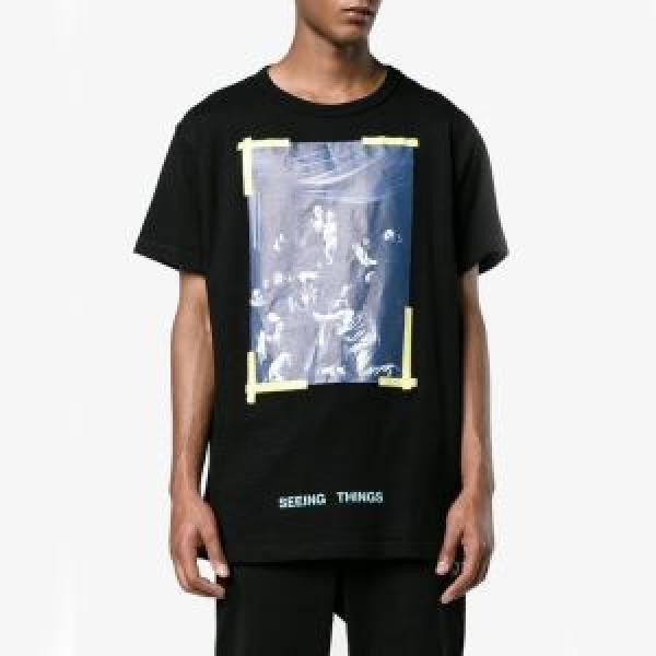 セール中 オフホワイトTシャツ/半袖2色可選 2026春夏新作Off-White 高級品 通販