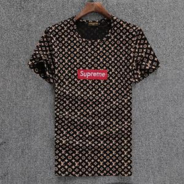 クールビズ 2026春夏新作 半袖Tシャツ シュプリーム SUPREME 着心地抜群 3色可選