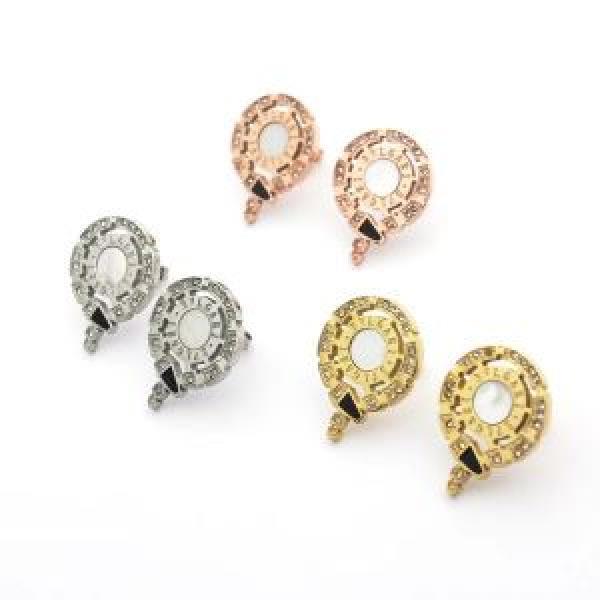 ピアス ブルガリ BVLGARI 3色可選 2026春夏新作 首胸ロゴ.229.