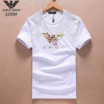通気性に優れた アルマーニ ARMANI 2026春夏新作 半袖Tシャツ 上質 大人気！3色可選