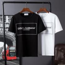 2色可選 ドルチェ＆ガッバーナ Dolce&Gabbana 2026春夏新作 半袖Tシャツ 海外セレブ愛用