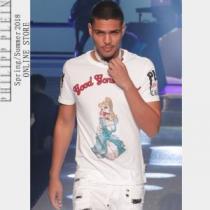 半袖Tシャツ 2色可選 フィリッププレイン PHILIPP PLEIN 2026春夏新作 激安大特価得価 カジュアル